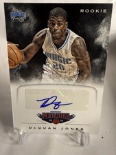 DeQuan Jones 2012-13 Panini Marquee - Rookie Signatures Insert Card #57 (RC, AU)