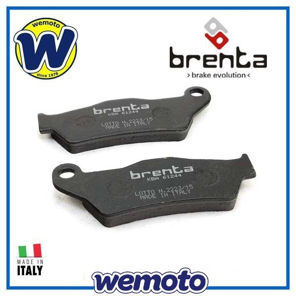 Organische BremsbeläGe Hinten FüR Motorrad BMW R 1100 RT 2000 Brenta-image