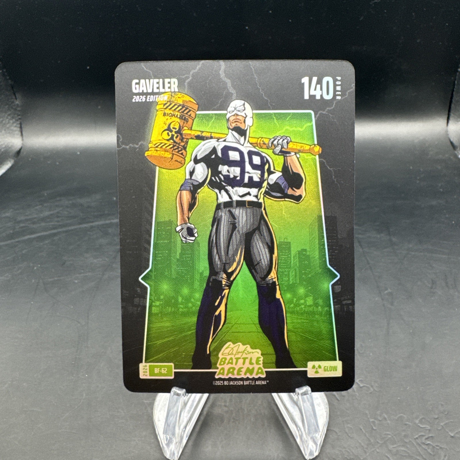 2026 Bo Jackson Battle Arena "Griffey Set" Gaveler Battle Foil Glow BF-62