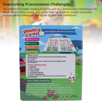 English Talking Learning Book English Interactive Sound Book English Educati SET