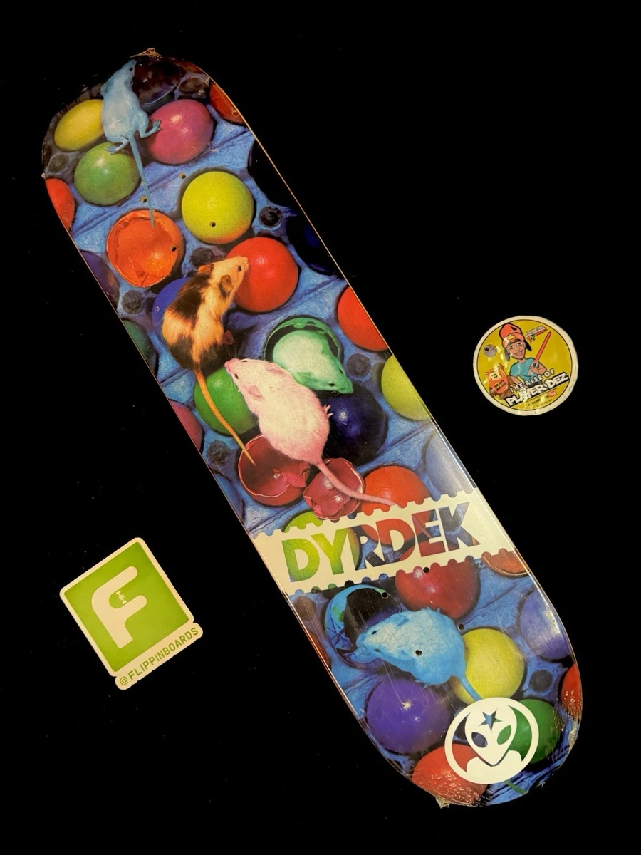 Autocollant vintage Habitat Skateboards Alien Workshop Dyrdek