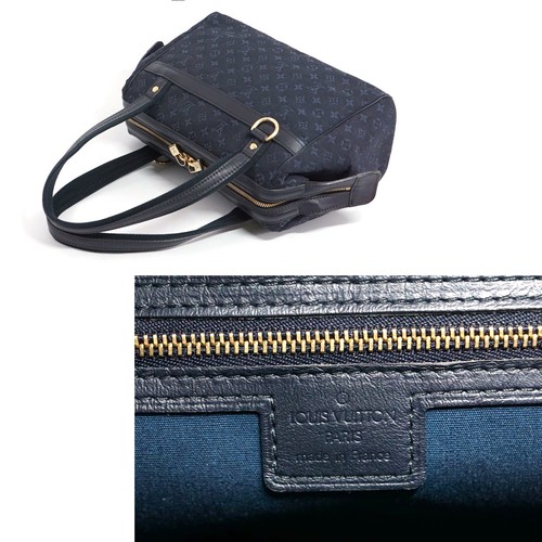 Excellent Condition Louis Vuitton Monogram Mini Josephine PM TST Blue BAG Handba - Picture 10 of 10