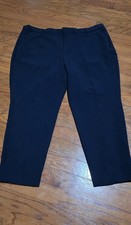 Nine West Womens Neo Classic Dress Pants, Blue, Plus Size, 22W
