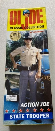 Action GI Joe 12" Inch State Trooper Figure 1997 Convention Exclusive New #367