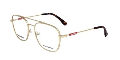 Dsquared2 D2 0047 Matte gold 56/18/140 Herren Brillen