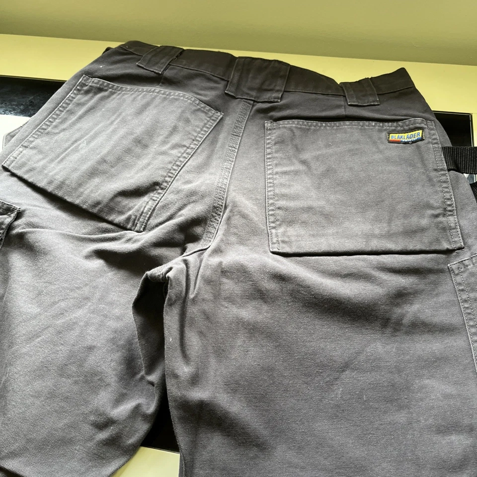 Blaklader Work Pants Durable Multiple Utility And Kneepad Pockets Size 30/32 - Image 3 of 4