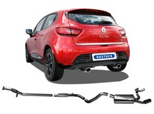 Bastuck Duplex Sportauspuffanlage Renault Clio 4 0.9l je 110x70 gerollt