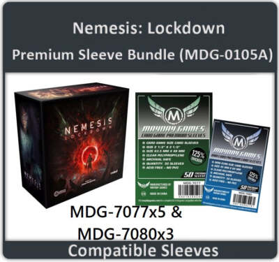 ''Nemesis: Lockdown'' Compatible Card sleeve Bundle