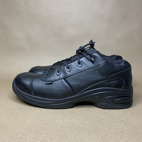 converse black work shoes