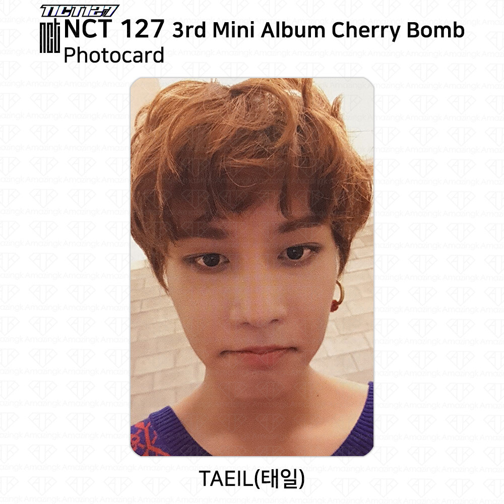 NCT NCT127 3rd Mini Album Cherry Bomb Official Photocard