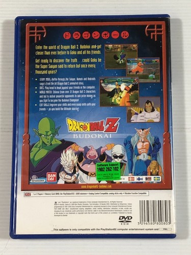 PS2 - Dragon Ball z: Budokai (PlayStation 2 Game with Manual) PAL Dragonball z - Picture 2 of 4