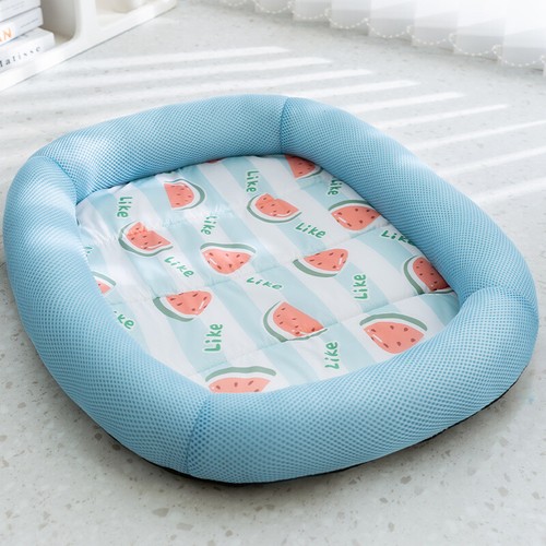 Summer Cooling Pet Dog Mat Ice Pad Dog Sleeping Square Bed Kennel For Dogs Cats - Picture 15 of 15