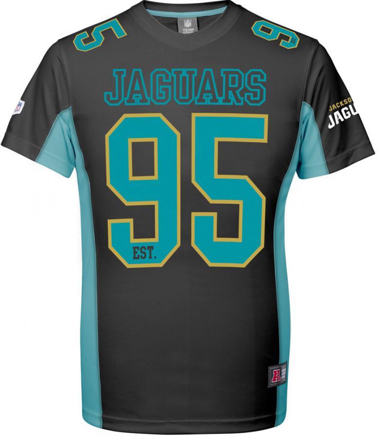 Majestic Athletic Jacksonville Jaguars NFL Moro Poly Mesh Jersey T