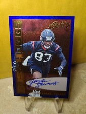 2018 Panini Absolute Jordan Thomas Boss Hoggs Auto Autograph