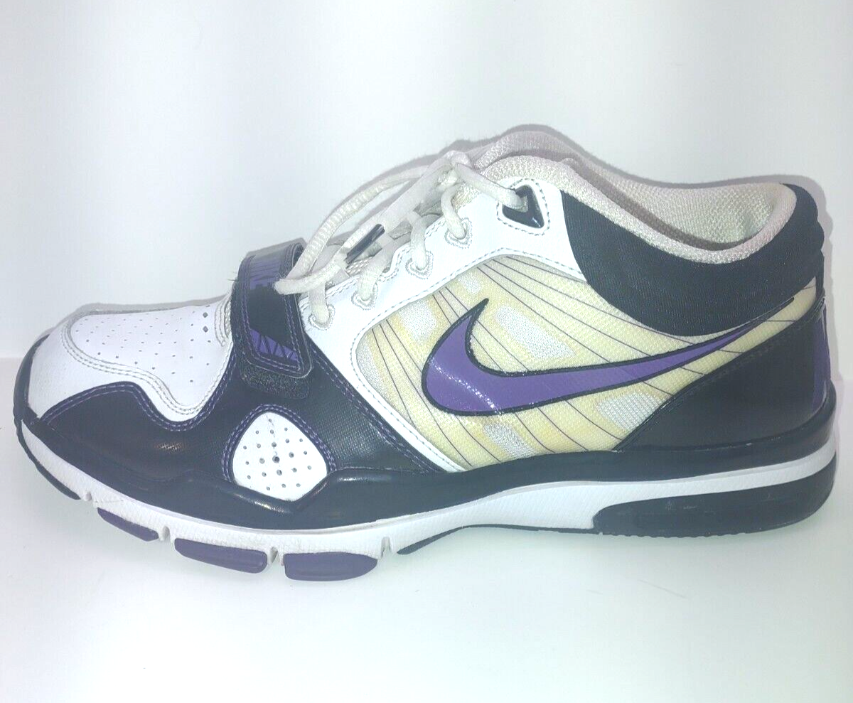 ㅎ Size 12 - Nike Air Trainer 1.2 + Mid White Black for sale online