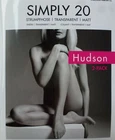 HUDSON Ladies SIMPLY 20, 2 Pack Economy Pack Fine Tights Sheer Matte 20den