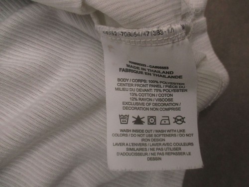 NIKE Size M Girls Cotton Stretch Short Sleeve Crop Training Athletic Top 423 - Picture 7 of 8
