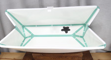 Stokke Durable  Foldable Bathtub for Newborns  Babies Up to 48 Months, White