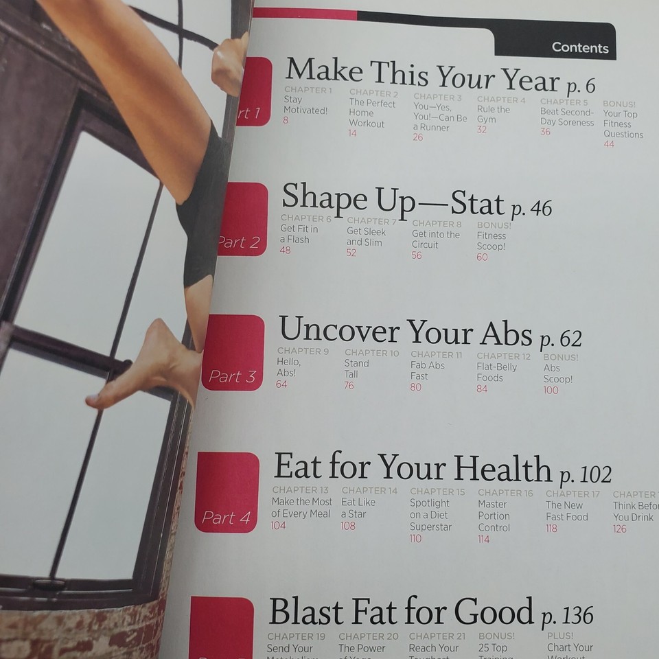 Women's Health Training Guide Lose Your Belly Total Body Toning 2010 eBay