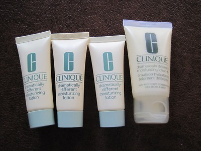 CLINIQUE-dramatically different moisturizing lotion 0.5 oz  Set of 4 NEW