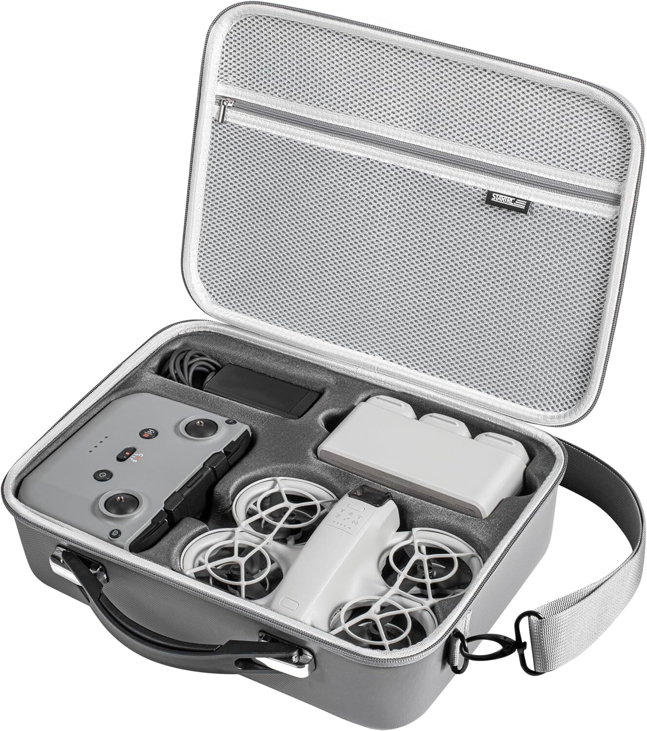Carrying Case for DJI Neo Drone RC-N3 Accessories PU Storage Case Protective Bag-image