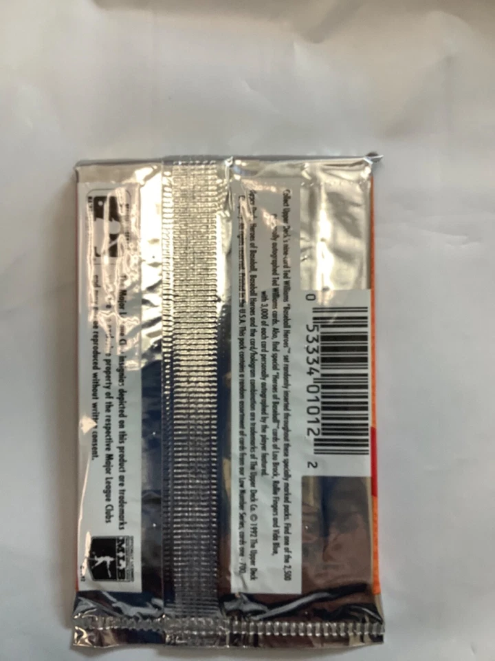 20 * 1992 Upper Deck 美国职棒大联盟棒球包(15 张卡)原厂封装! — 第 4/4 张图片