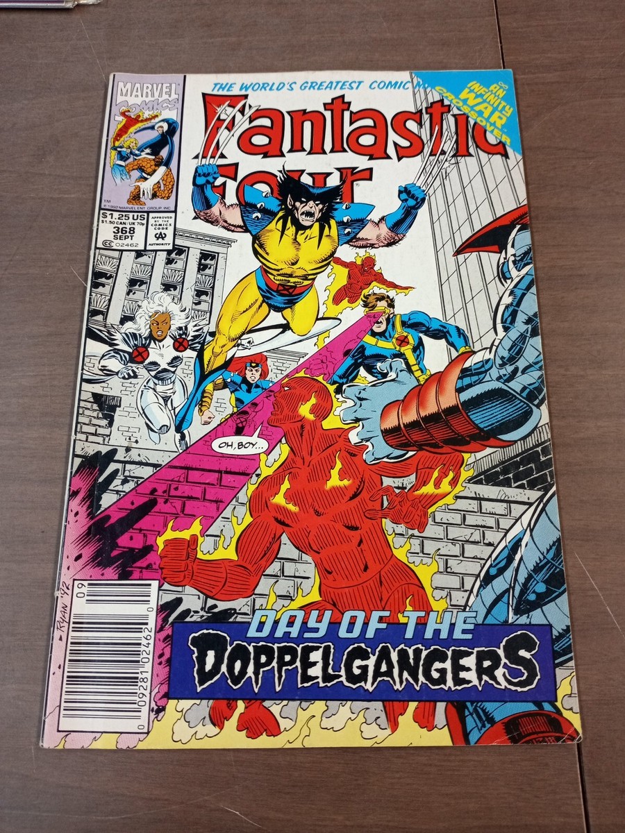 Fantastic Four #368(Sept 1992) Day of the Doppelgangers! Marvel | eBay