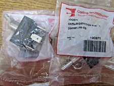 🔥 2) NEW CARLING TECHNOLOGIES 2GM91-78XG TOGGLE SWITCH 3 POSITION 10C571 LOT 2