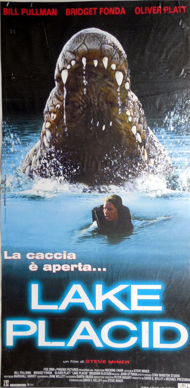 Locandina originale film Lake Placid (1999) - Regia di Steve Miner