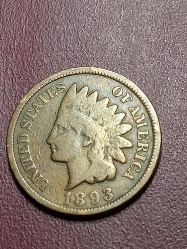 1893 Indian Head Small Cent VG (#IC-30-02)