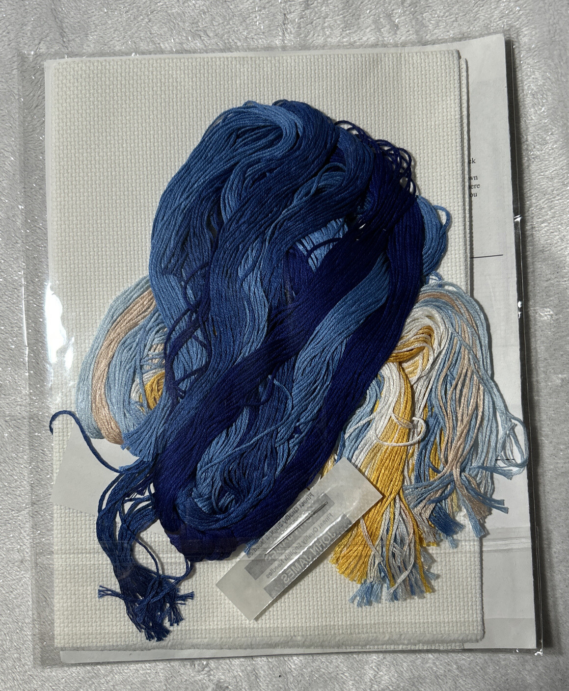 *RARE* Imaginating Nutcrackers In Blue Counted Cross Stitch Kit 2644K Christmas eBay