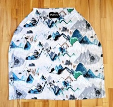 Milk Snob Rocky Mountains 5-in-1 Baby Car Seat Nursing Shopping Cart Cover Tan