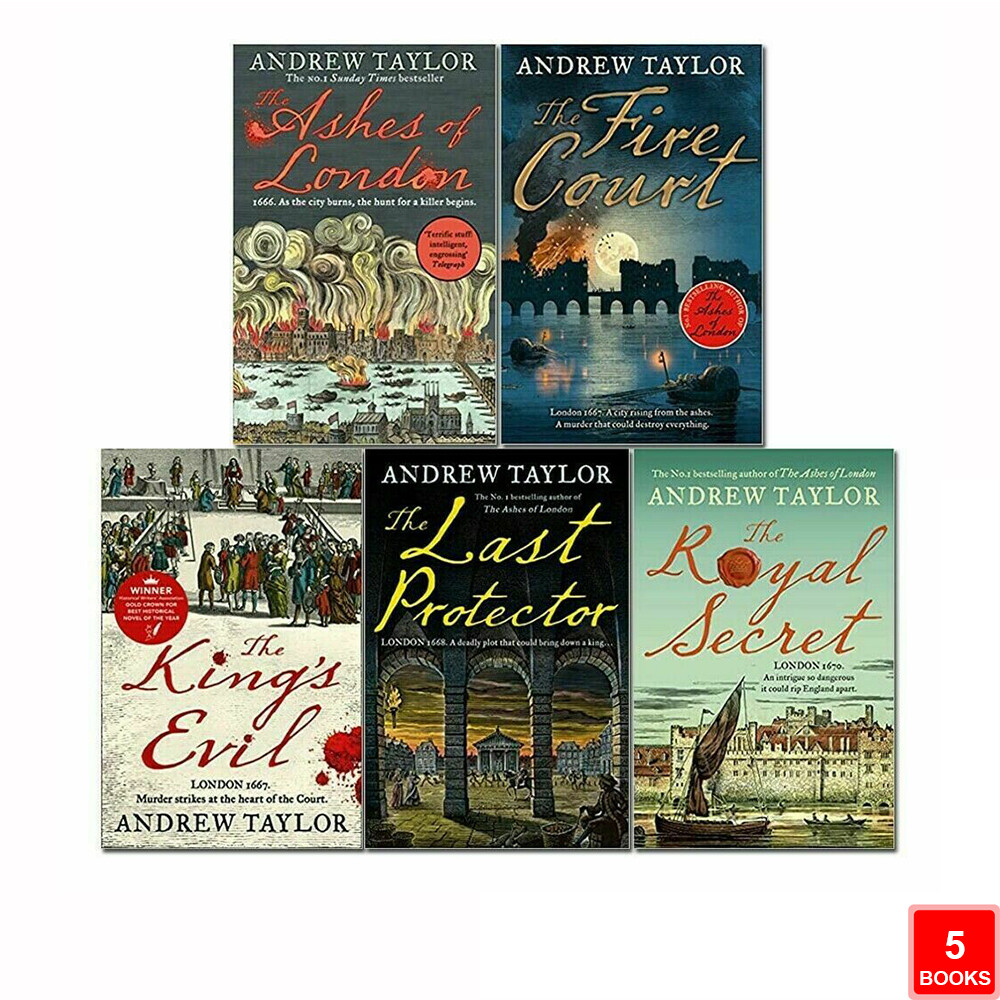 James Marwood & Cat Lovett Series Collection 5 Books Set by Andrew Taylor
