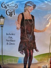 Women's Gatsby Girl Halloween Costume Size 6-12