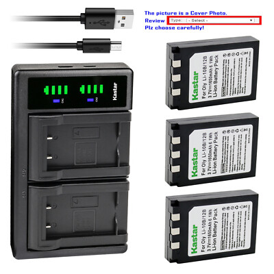 Kastar Battery LTD2 USB Charger for Sanyo DB-L10 VAR-L10 & Sanyo Xacti VPC-AZ3