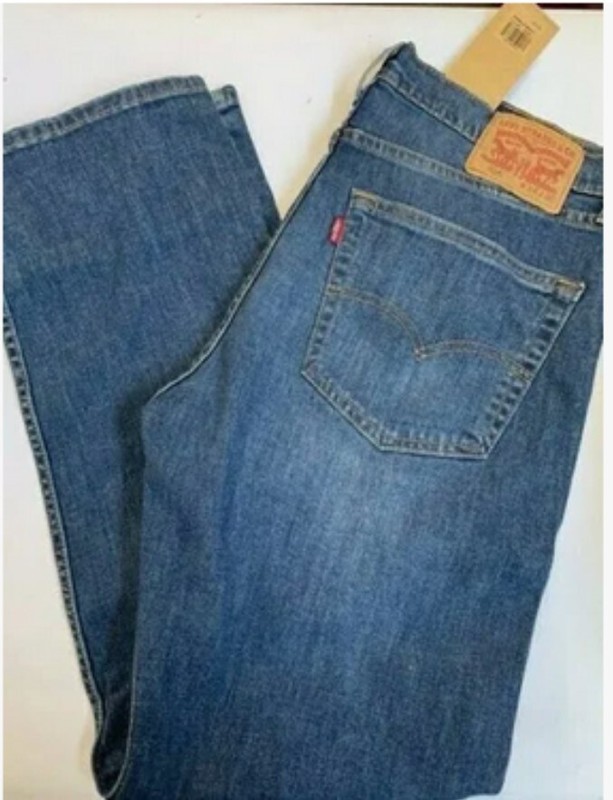 Levi's  505 - NEW Men's Regular Fit Straight Leg Jeans - Sz 48 x 32