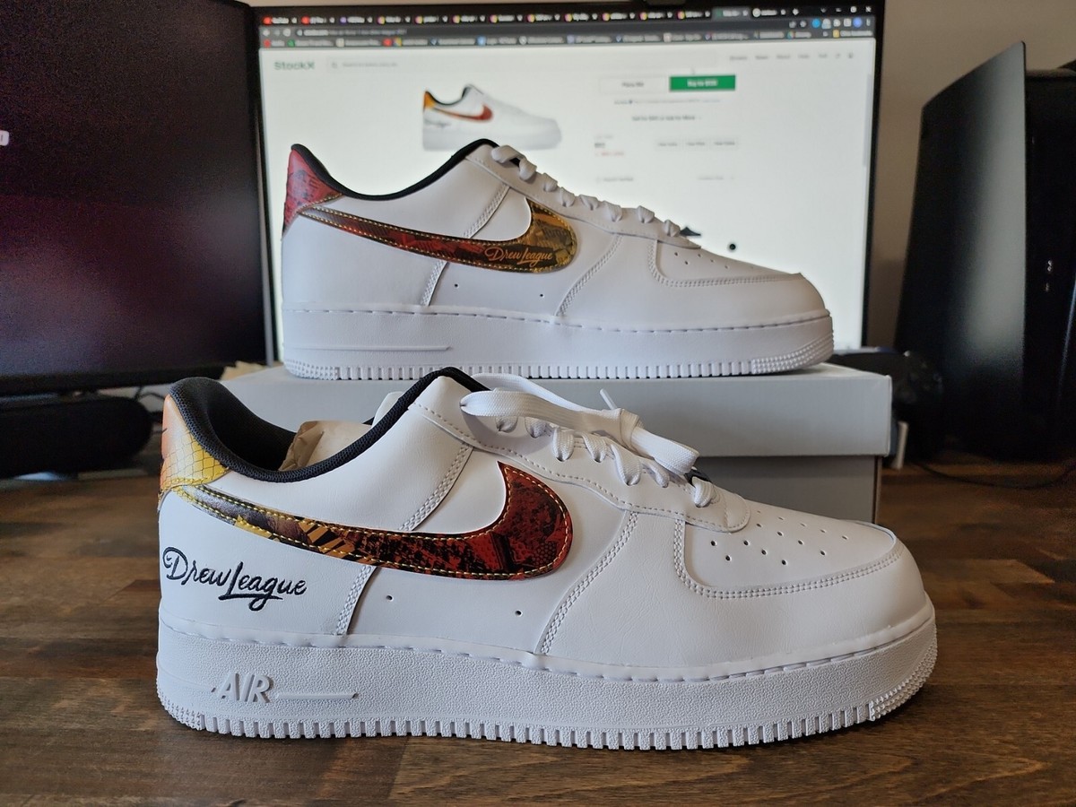 Nike Air Force '07 ‘Drew League’ (DM7578 100) Men’s Size 14