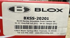 Blox Racing Front Upper Control Arm Adjustable Camber Kit Bxss-20201
