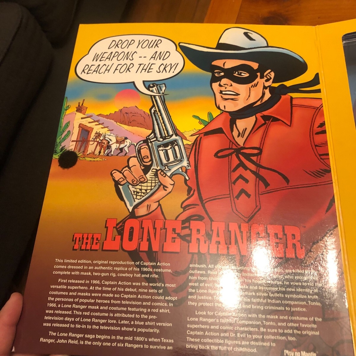 1998 CAPTAIN ACTION as The Lone Ranger with White Bandana 12