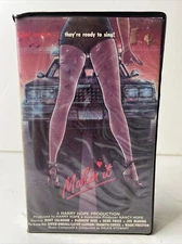 Makin It. VHS. Rare Big Box Clamshell version. Comedy. Action. 1986. Academy.