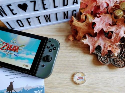 Zelda & Loftwing - Legend of Zelda Skyward Sword HD Amiibo Coin NFC Switch - Picture 3 of 8