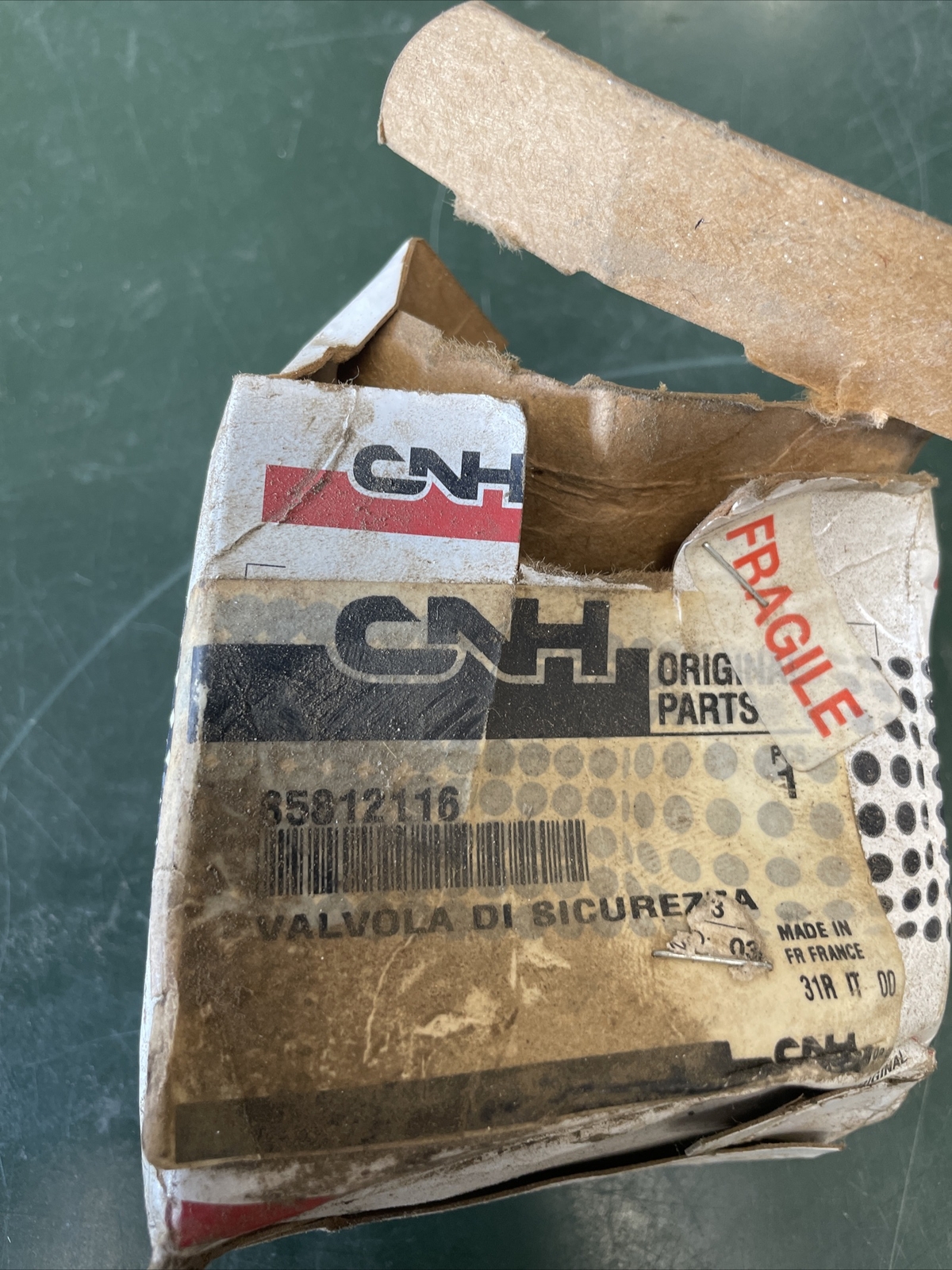 Valve pressure relief for Case and New Holland machines CNH  