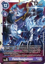 Fenriloogamon - BT14-081 NM - Digimon TCG