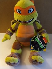Build-A-Bear Nickelodeon Michelangelo Teenage Mutant Ninja Turtles Stuffed NWT