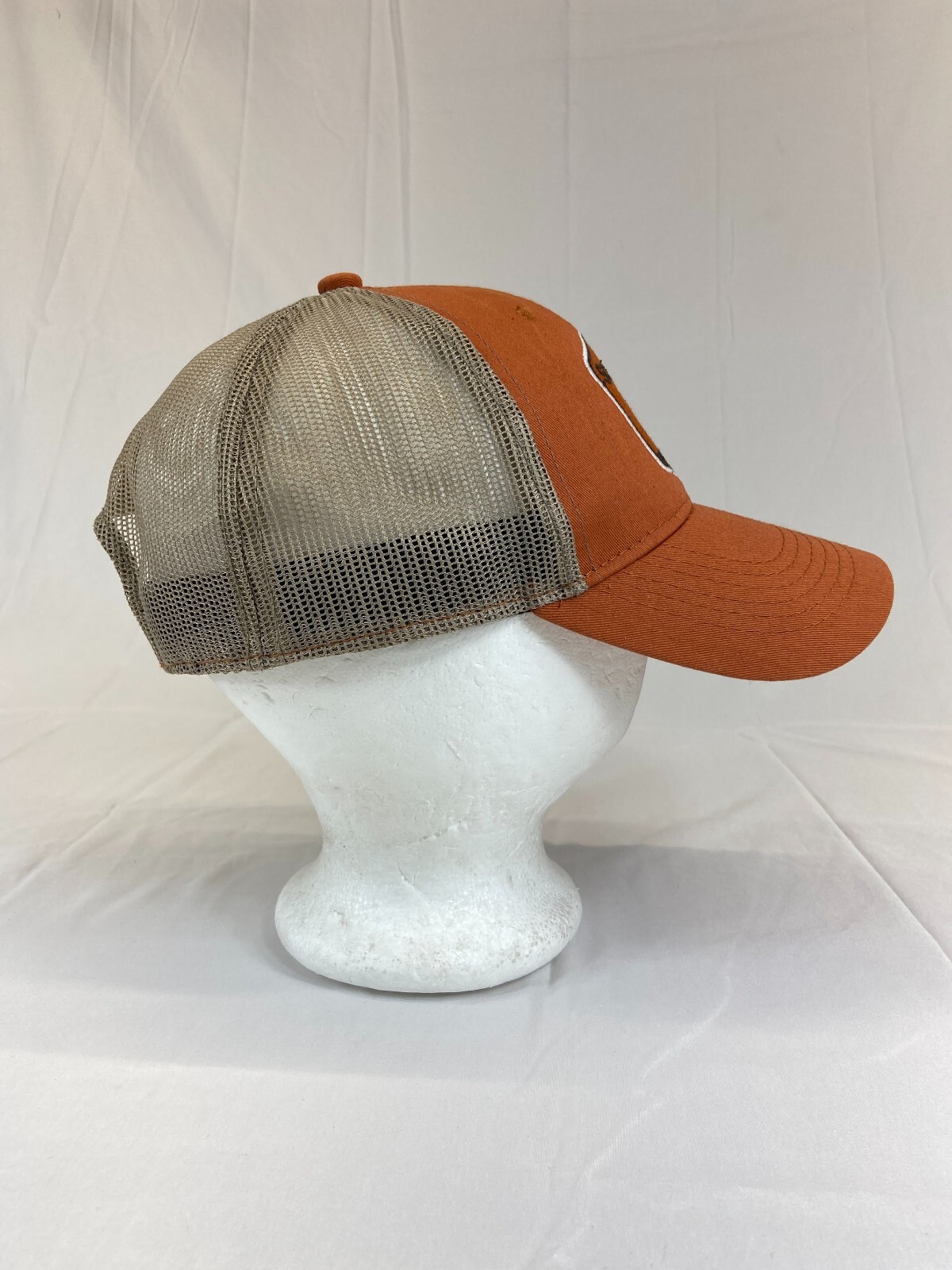 Scheels Texas Baseball Hat Snapback Cap Orange Ou… - image 5