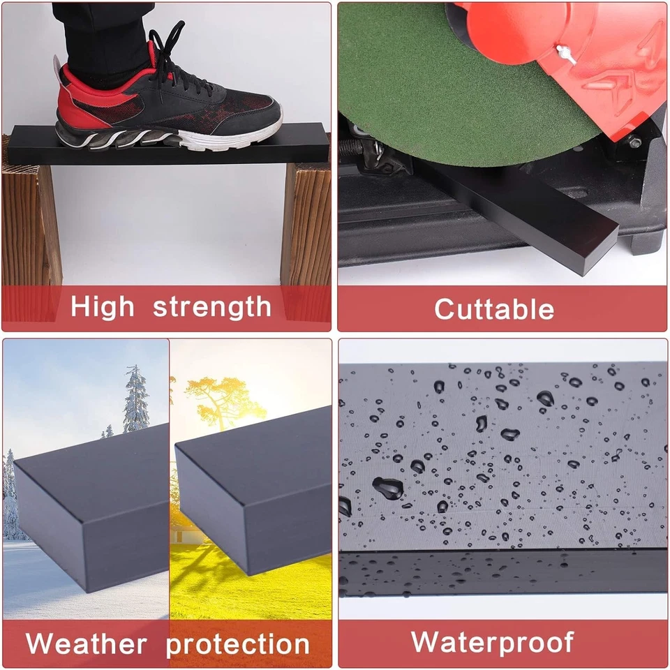 Muzata HT10 HL10 HT14 Flat Handrail fittings  - 2pack Corner Connector High St — 第 2/4 张图片