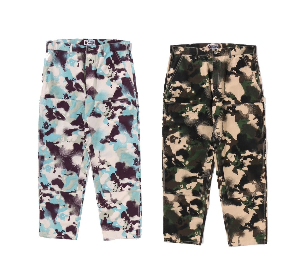 【A BATHING APE】3色展開 MAP CAMO BUSY WORKS RELAXED FIT TEE MAP CAMO BUSY WORKS RELAXED FIT TEE | bape.com
