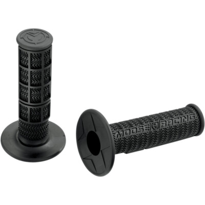 Moose Racing Black Stealth MX Grips | B01MXB