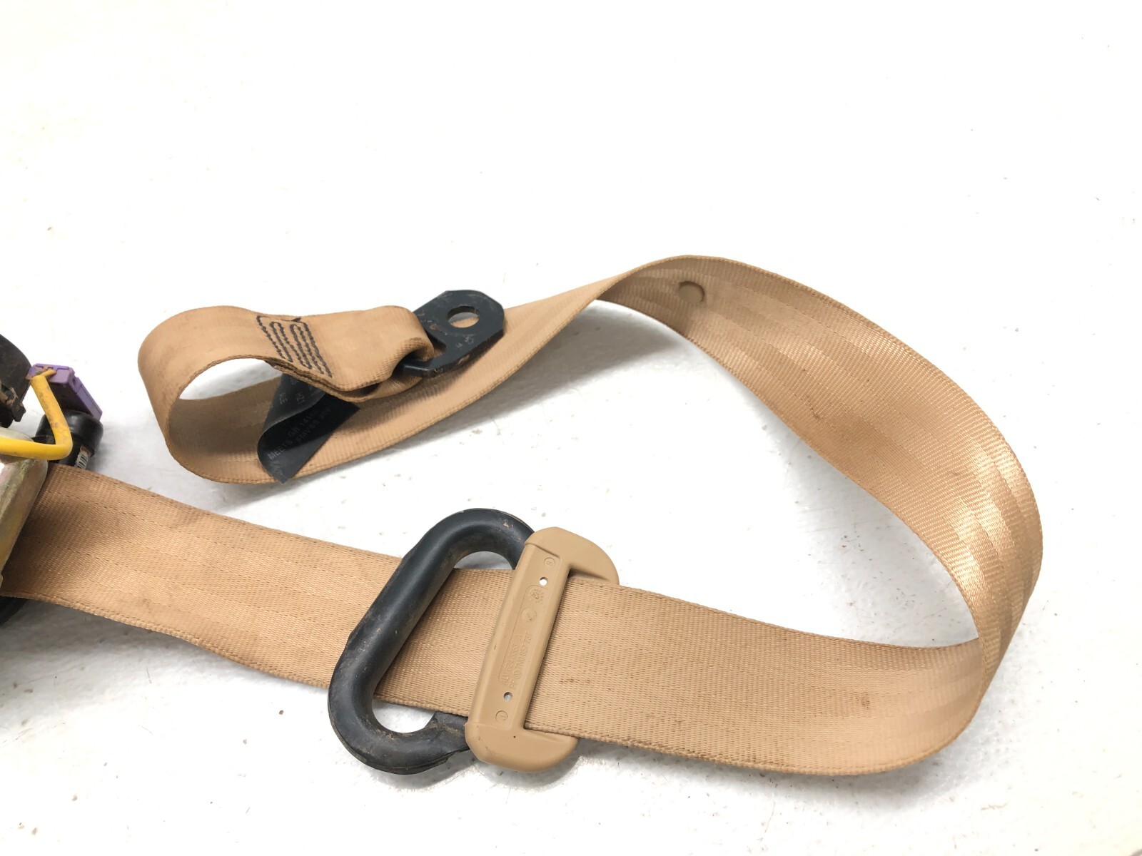 2014-2018 BENTLEY FLYING SPUR LEFT DRIVER REAR SEAT BELT RETRACTOR OEM #NOTES.