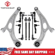 10Pcs Front Lower Control Arms Ball Joint Sway Bar Kit for Ford Escape 2020-2023